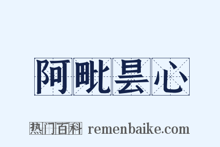 阿毗昙心是什么意思的图片